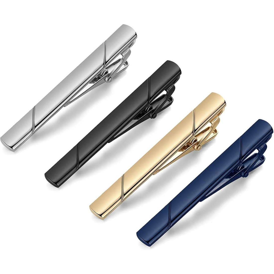 Tie Bar Set Gift - Father's Day Gift Men's Tie Clips