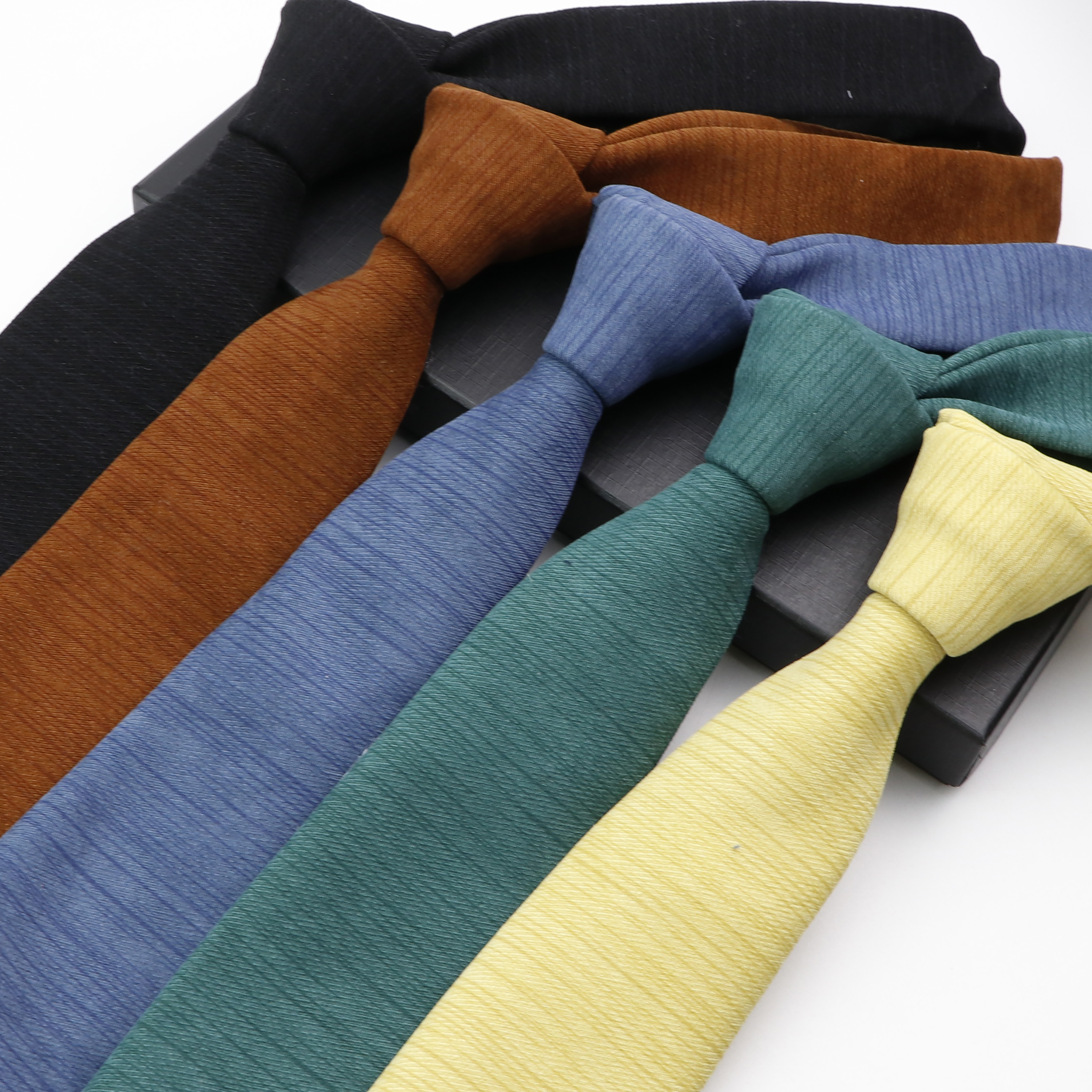 Men's Soft Downy Suede Tie Sol - Skinny Tie Men recension och pris