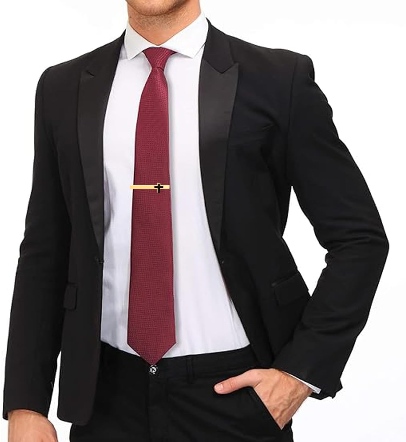 Classic Tie Clip Set for Men,  - Tie Bar Set Gift recension och pris