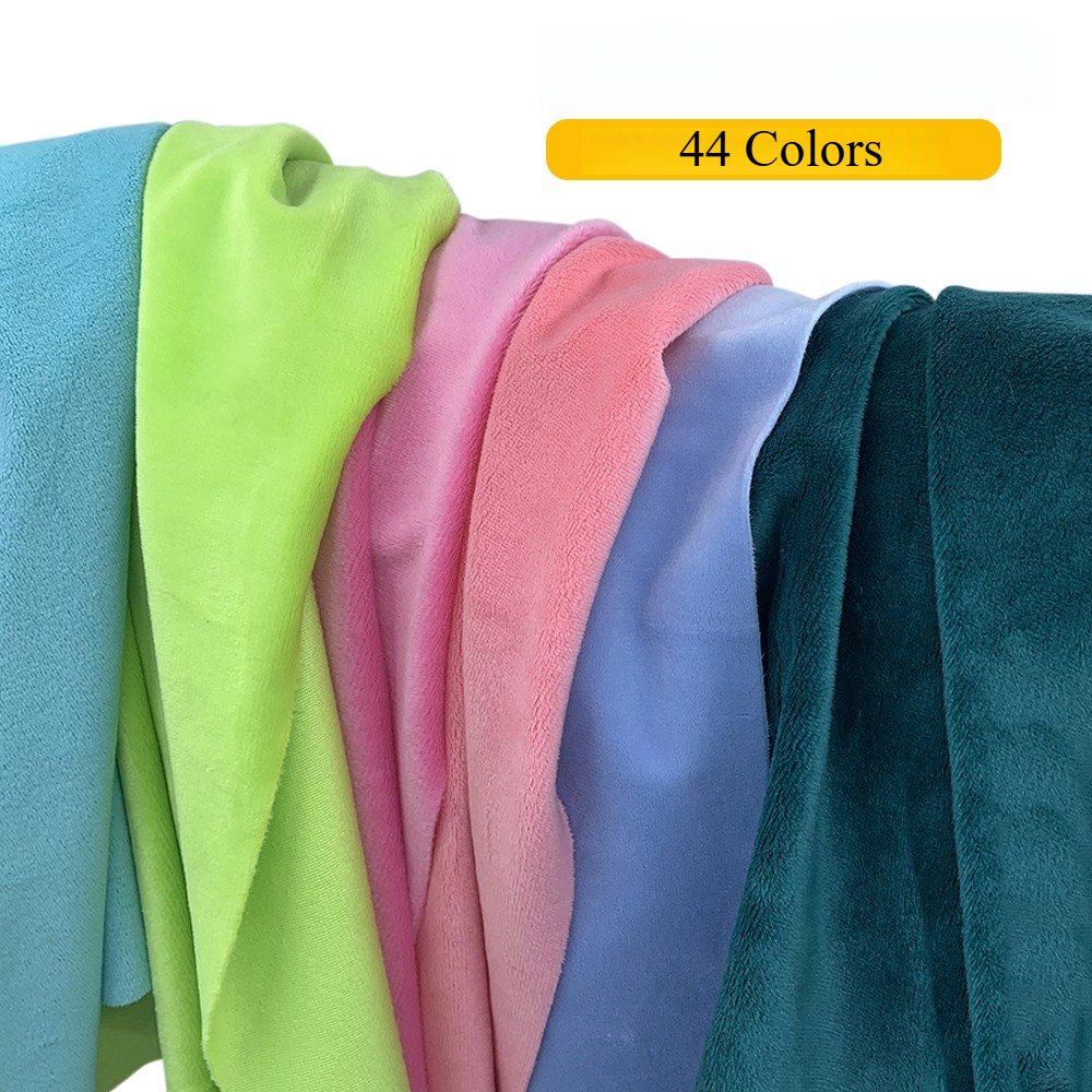 44 Colors Soft Short Plush Fab - Woven Scarf Blanket recension och pris