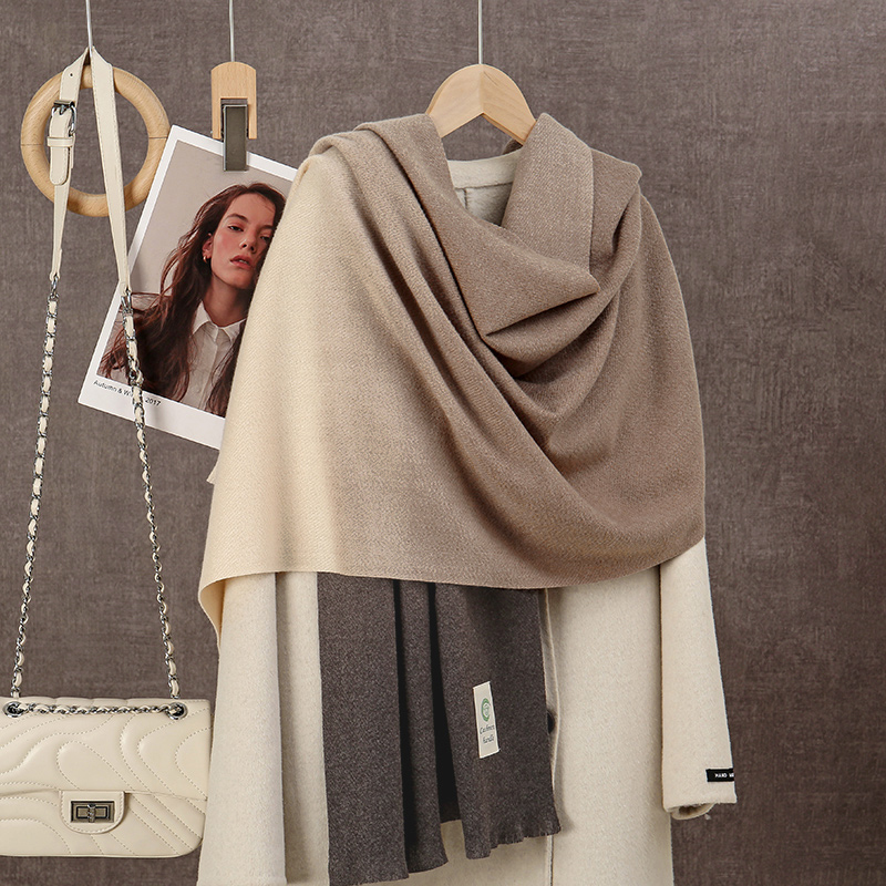 New 2024 Gradient Cashmere Sca - Woven Scarf Blanket recension och pris