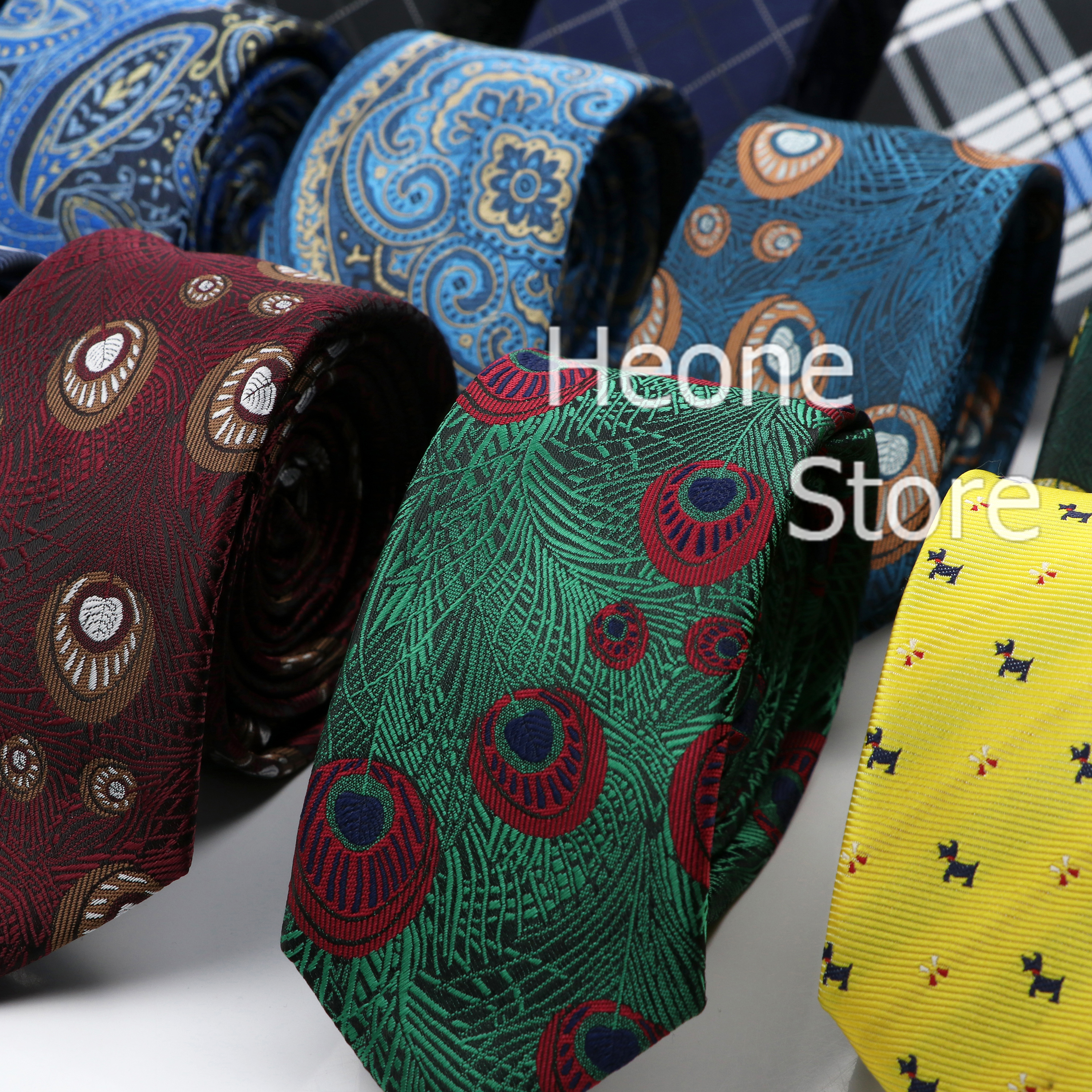 New Men Ties Solid Color Strip - Skinny Tie Men recension och pris