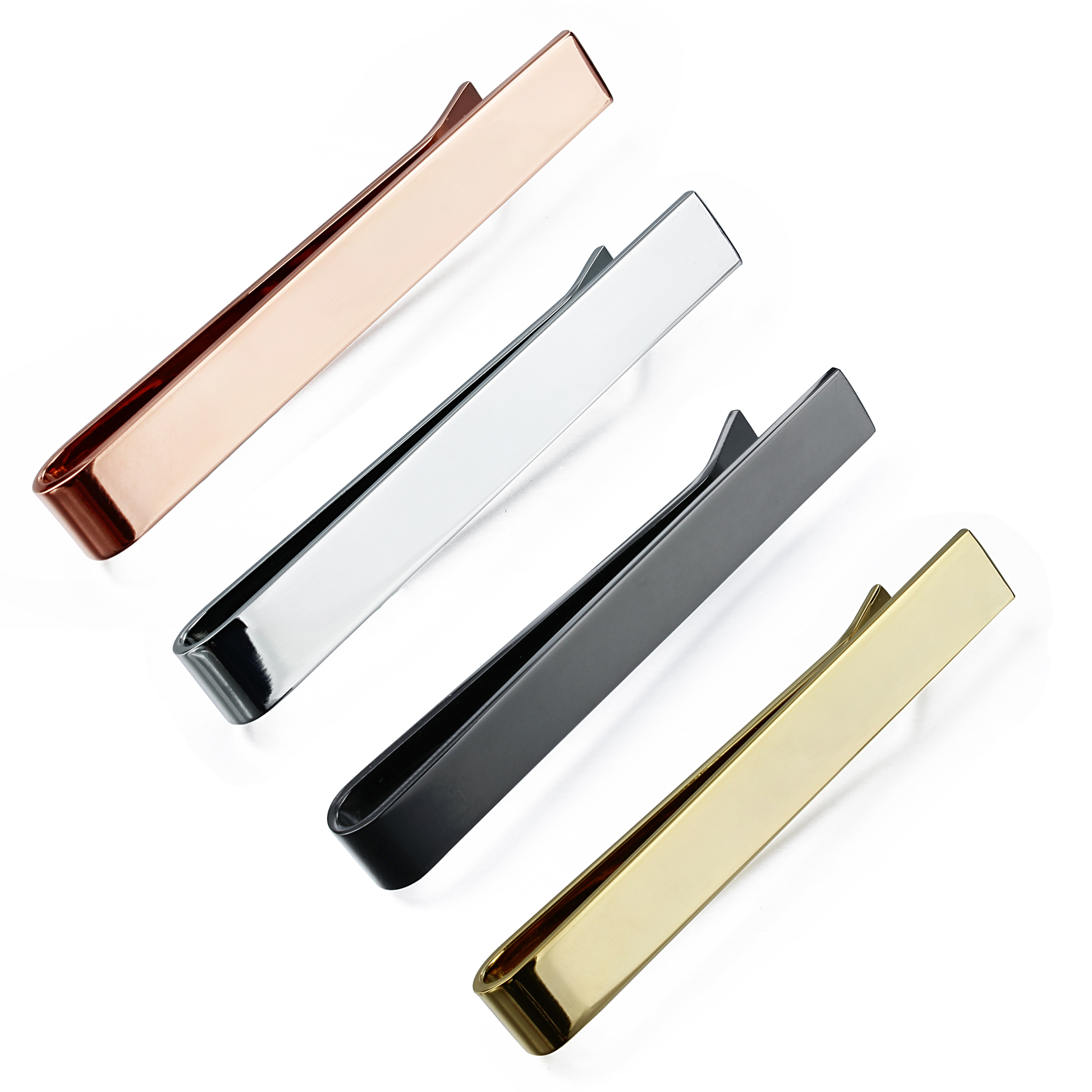 HAWSON 2 in shiny and brushTie - Tie Bar Set Gift recension och pris