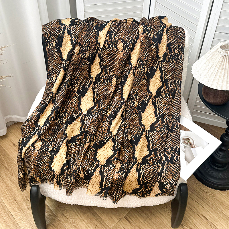 Luxury Brand Scarf Leopard pri - Pashmina Wrap Large recension och pris