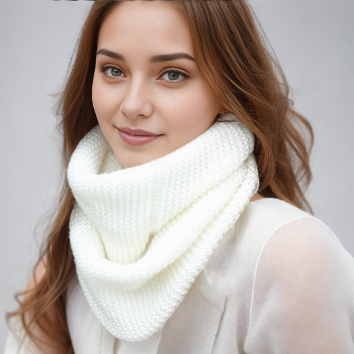 New Winter Scarf Women Infinit - Infinity Scarf Knit recension och pris