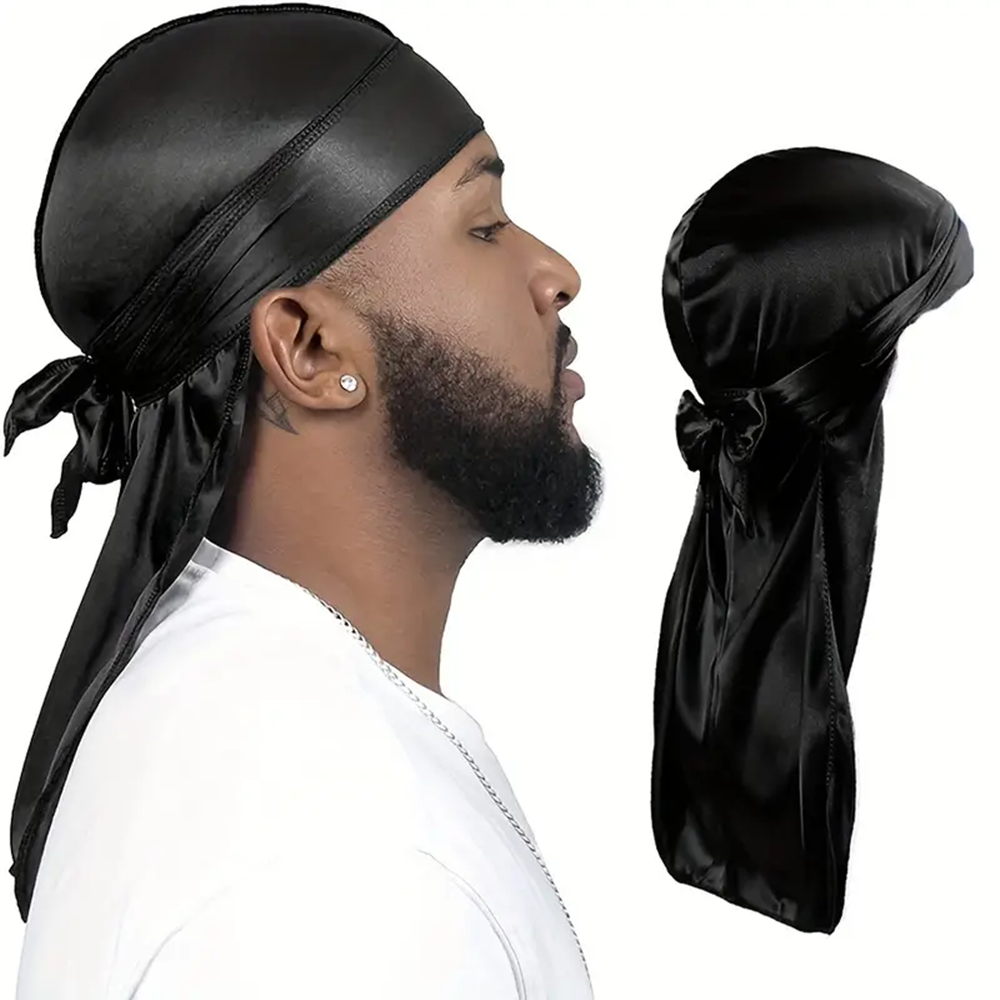 Men's Durag Bandana Silky Du R - Bandana Doo Rag recension och pris