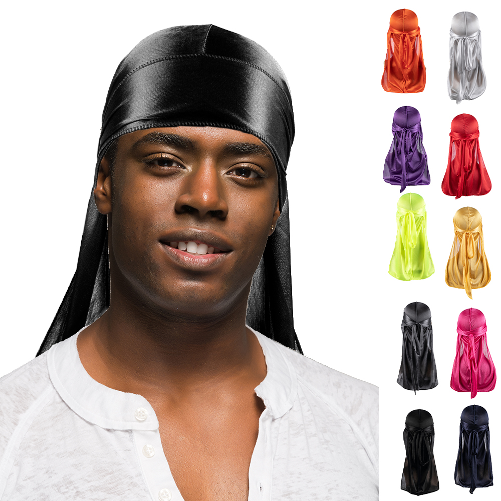 Men's Durag Bandana Silky Du R - Bandana Doo Rag recension och pris