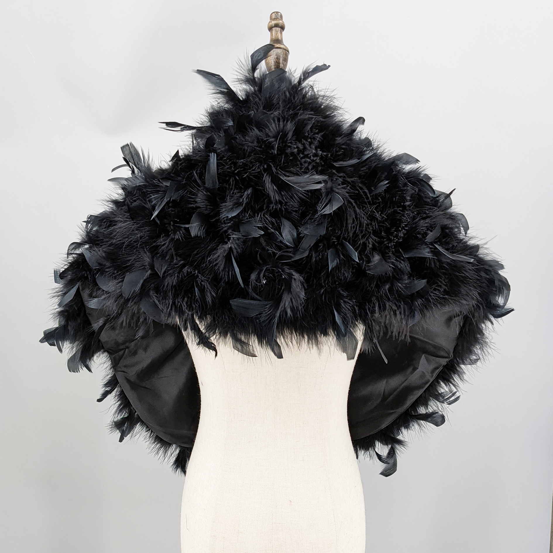 Black Feather Shawl for Women  - Stole Wedding Shawl recension och pris