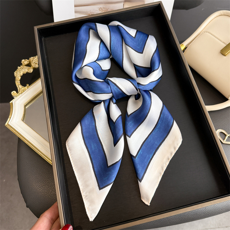 Satin Silk Geometric Stripe Pr - Silk Tie Striped recension och pris