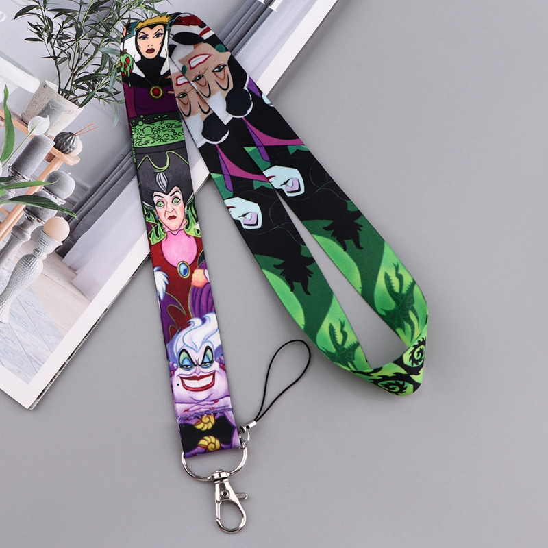 Cartoon Villains Card Holder E - Lanyard Badge Holder recension och pris