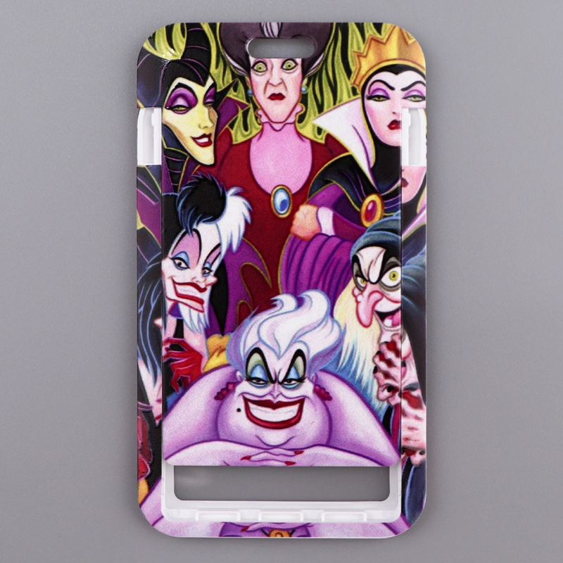 Cartoon Villains Card Holder E - Lanyard Badge Holder recension och pris