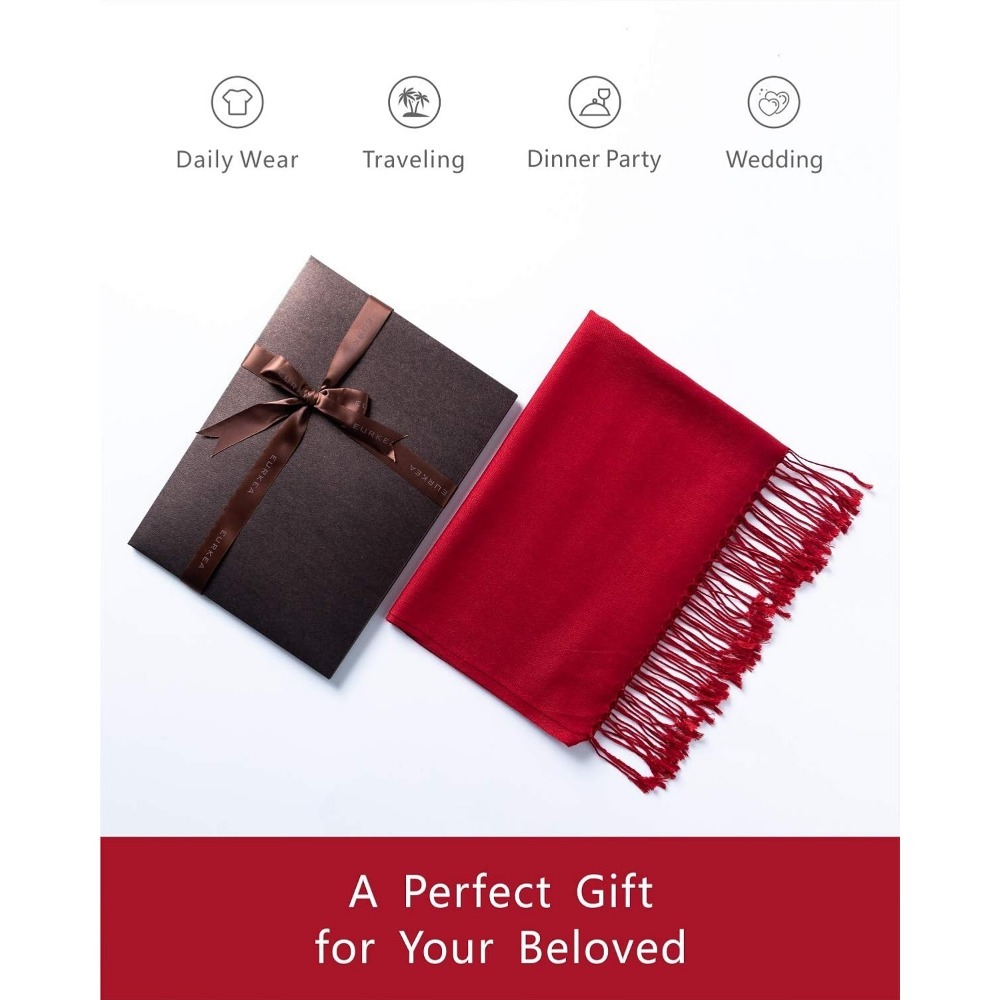 Women's Scarf Silky Soft Shawl - Stole Wedding Shawl recension och pris