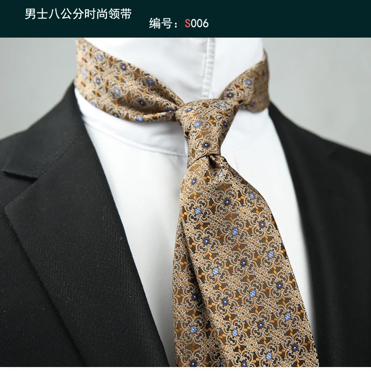 Linbaiway Business Floral Prin - Skinny Tie Men recension och pris